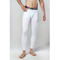 thumbnail image 3 of DEVOPS 2 Pack Men's thermal compression pants, Athletic sports Leggings (Large, Black/White), 3 of 3