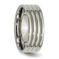 thumbnail image 7 of Primal Steel Titanium Grooved 8mm Band, 7 of 7