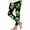 #0187-Green, variant on Cowsor Girls St Patrick's Day Printed Leggings Soft Stretch Comfortable Casual Pants For Daily Outdoor Wear