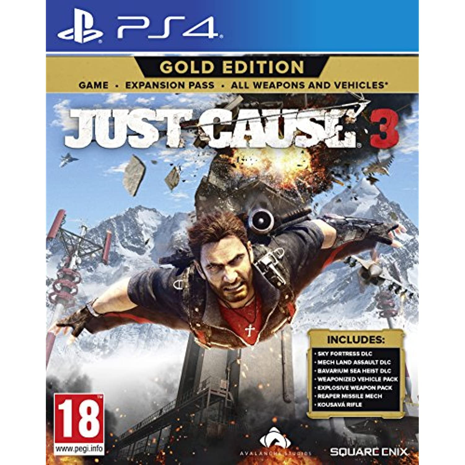 【中古】「非常に良い」Just Cause 4 - Gold Edition (輸入版:北米) - PS4 Square Enix, Just Cause 4 Gold Edition, 662248921587, PlayStation