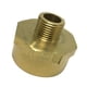 thumbnail image 2 of Conector de Adaptador de rosca macho a hembra de latón Cola Instalación de tubería DN32 x DN 15, 2 of 8