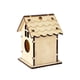 thumbnail image 5 of Casa de pájaros de madera sin terminar DIY jaula de pájaros sin montar para niñas y niños para construir y pintar, ejercitar la coordinación mano-ojo Cola Casa de pájaros, 5 of 8