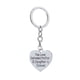 thumbnail image 2 of HomeKingdee Mother's Day Love Between Mother and Daughter Heart Keychain - Zinc Alloy Handmade Rust-Resistant Gift for Women Mom, 2 of 5