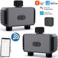 thumbnail image 2 of Smart 2 Outlet WIFI Bluetooth-compatible Watering System Timer for Hose Garden Remote Controller Automatic Irrigation Equipment He Qiyong unisex, 2 of 2
