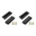 thumbnail image 3 of serony 2pieces Easy-to-install Door Drawer Handles Quick And Rust-resistant black 2Set, 3 of 6