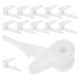 thumbnail image 1 of 12 piezas de accesorios de lámpara de techo clips de lámpara de plástico clips de fijación de la lámpara de plástico, 1 of 7