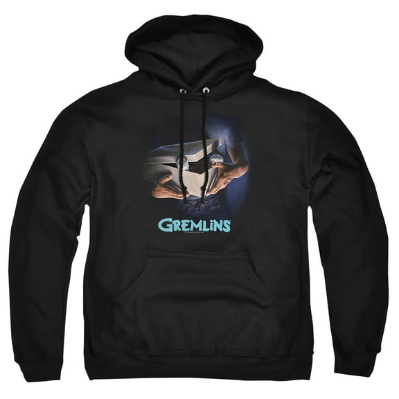 Gremlins Original Poster Adult Pull-Over Hoodie, Black, Medium
