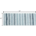 thumbnail image 2 of Chesapeake Sherrington Micro Tufted Bath Runner - 22"X60"- Spa Blue, 2 of 5