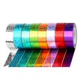 thumbnail image 1 of LEEYNEER Tape Duct Colored Glitter Decorative Washi Craft Color Masking  Multi Gift Sparkle Mixed Diy Scrapbook Shiny Colors, 1 of 8