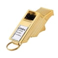 thumbnail image 1 of Silbatos deportivos extra fuertes Silbatos con sonido fuerte y nítido (oro plateado), 1 of 4
