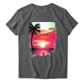 thumbnail image 6 of Womens Summer Tops 2025 Grey Shirts for Women Dressy Generic Brand Tops for Women, 6 of 7