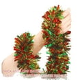 thumbnail image 5 of 50ft Tinsel Garland, Outdoor Garland for Christmas Tree Tinsel Garland, 50 FT Red Garland Christmas Green Tinsel Garland, Christmas Garland for Stairs Railing, Christmas Tinsel Garland, 5 of 7