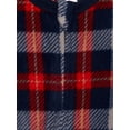 thumbnail image 3 of Jolly Jammies Baby Plaid Microfleece Footed Sleeper, Sizes 0M-6M, 3 of 4