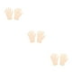 thumbnail image 2 of Qarigey Guantes de muñeca de patinaje artístico brillante, mitones con diamantes de imitación transparentes, guantes de cristal cálidos, rendimiento Type7 NO7 Qarigey CBP472906, 2 of 6