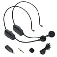 thumbnail image 2 of 2.4G Head Mounted Wireless Microphone Plug Play Teacher Conference Speech Loudspeaker Mic System with Receiver, 2 of 8