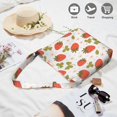thumbnail image 2 of Canvas Tote Bag for Women Canvas Book Tote Bag Strawberry 4 Reusable Bags for Book Bible, 2 of 5