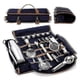 thumbnail image 2 of Bar Bartender Carrying Bag Creative Bartender Canvas Toolkit Pack Bar Tools Cocktail Shaker Set Storage Bag Only, 2 of 5