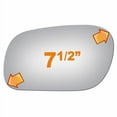 thumbnail image 2 of Flat Driver Side Replacement Mirror Glass for 1997-2011 Ford Crown Victoria W/O Baking Plate, 2 of 4