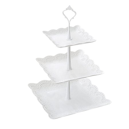 

3 Tier Cupcake Display Stand Dessert Tower Fruit Tray Decoration