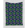 thumbnail image 1 of Exotic Tapestry, Flourishing Nature Themed Pattern Inspired by Brazilian Rainforests Summer Nature, Wall Hanging for Bedroom Living Room Dorm Decor, 60W X 80L Inches, Multicolor, by Ambesonne, 1 of 2