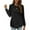 05#Black, variant on Womens Sweatshirt Crewneck Long Sleeve Shirts Loose Tops Curved Hem Pullover Fall Fashion Winter Clothing Blue XL