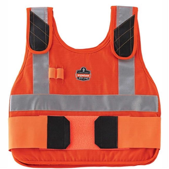 Ergodyne B305413 Chill-Its 6225HV Phase Change Cooling, Vest Only, Orange - Small & Medium