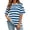 A-Blue63, variant on Jamsmile Women T-Shirts Striped Print Loose Fit Short Sleeve Summer Tee Shirts Tops Casual Oversize Basic Baggy Loose Tops