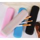 thumbnail image 1 of Estuche de silicona para lápices de cejas, brochas de maquillaje, brochas de sombra de ojos, bolsa de almacenamiento con succión magnética, bolsa de viaje portátil simple, 1 of 3