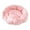 Pink, variant on PureCasa Floral Shaped Comfort Soft Dog Cat Bed for Fall Winter, Resilient Plush Fluffy Pet Bed Kennel, Modern Home Decor Cushion Sleeping Pad for Small Cats Dogs, Round, 1 Pack, 16"x16", Beige
