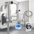 thumbnail image 4 of Pistola Pulverizadora Para Inodoro Inodoro portátil Bidet Inodoro Pulverizador Accesorios Baño universal para el hogar (S) Likrtyny Libre de BPA, 4 of 6
