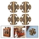 thumbnail image 1 of 4 piezas Bisagra Decorativa Antigua para Armarios Puertas de Madera Bisagra Decorativa, 1 of 9