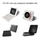 thumbnail image 5 of Sidaley Ventilador de ventilación para caravana, ventilación de aire, ventilador silencioso ligero, accesorios para Camper, accesorios, pieza de Accesorios para vehículos recreativos negro mudo Sidaley VI019251-03B, 5 of 6
