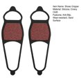 thumbnail image 7 of Tnobhg 1 Pair Universal Non Slip Shoes Gripper Wear-resistant Coarse Sand Surface Ice Snow Shoes Grips Walking on Snow Ice Outdoor Winter Walking Boots Traction Cleats for Men Women, 7 of 7