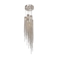 thumbnail image 3 of Nova California Bead 7-Light Pendant in Brushed Nickel, 3 of 4