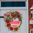 thumbnail image 1 of Billuyoard de pared no marchita para Navidad, respetuosa con el medio ambiente y fácil de mantener para decoración de puertas Flores artificiales Tipo D, 1 of 6