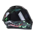thumbnail image 2 of Casco Roda Course Verde Neon Shark Tack Mica Humo Cerrado Svs verde XL, 2 of 5