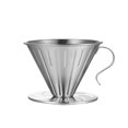 thumbnail image 1 of Filtre à Café Manuel, Filtre à Café Réutilisable en Acier Inoxydable, 1 of 5