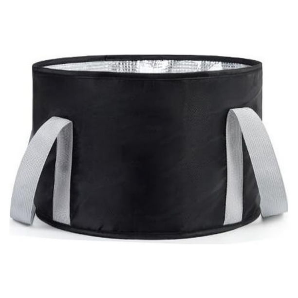 Soidarity Bolsa de remojo de pies para interiores y exteriores, para acampar, viajar, cubo de baño plegable para pies, accesorios para el Type2 NO2