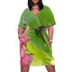 thumbnail image 2 of Vestido holgado con dos bolsillos Sipping Sweet para mujer, ropa coreana, vestido elegante de verano., 2 of 7