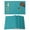 Teal, variant on Teal Morocco Placemats Set of 12 Geometric Leaf Diamond Lattice Abstract Place Mats Indoor Wipeable Table Mats Washable Cloth Dining Table Placemats for Kitchen Holiday Party Home Decor 13x19 Inch