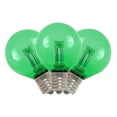 thumbnail image 4 of Novelty Lights Green Glass G30 Globe Hanging LED String Light Replacement Bulbs E12 Candelabra Base, 4 of 5