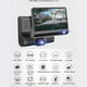 thumbnail image 2 of 3 Cameras Lens 4.0 Inch Car DVR Camera Recorder FHD 1080P Night Vision Dash Cam Support Rearview Cam, 2 of 5