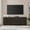 Brown, variant on Tyler Rectangular Fluted TV Stand for TV's up to 78" in Black Grain