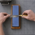 thumbnail image 3 of Damascus Steel Straight Razor, 3 of 3