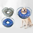 thumbnail image 3 of CBFFDC Collier de Protection pour Animaux Collier de Récupération pour Animaux Design Ultra Léger à Bande Élastique Lavable en Machine Libération Rapide Anti-Licking, 3 of 6
