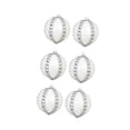 thumbnail image 4 of 6 bolas de Navidad para colgar, adornos navideños, manualidades irrompibles, decoración para árboles de Navidad, adornos navideños Diamantes de imitación blancos, 4 of 8