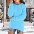 thumbnail image 1 of LIJCC Chandail à Manches Longues Surdimensionné pour Filles, Col Rond, Tricot Douillet, Chaud et Confortable, Ample, Moelleux, Mode Décontractée, Automne, 1 of 4