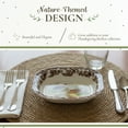 thumbnail image 3 of Spode Woodland Open Vegetable Dish with Snipe Motif | 9.5" Serving Dish for Thanksgiving, Dinner Parties, and Other Events | Made from Fine Porcelain | Microwave and Dishwasher Safe, 3 of 7