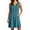 Blue, variant on 3/4 Sleeve Dresses for Wedding Guest Crewneck Elegant Mini Dress with Pockets 2026 Embroidered Summer Dresses Navy E M