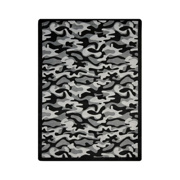 Funky Camo 3'10" x 5'4" Area Rug In Color Urban